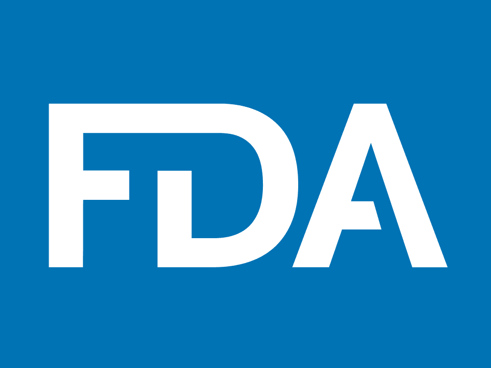 The official logo for the U.S. Food and Drug Administration (FDA)